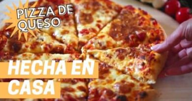 Pizza de queso casera: Receta italiana fácil de preparar